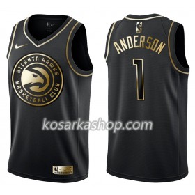 Dres Atlanta Hawks Justin Anderson 1 Nike Crna Golden Edition Swingman